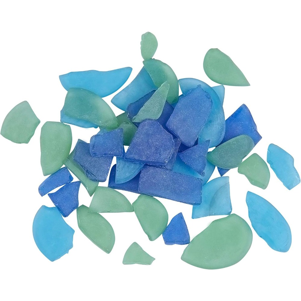 Art Craft Kit - Kaca 3 Warna Aqua Biru Kobalt