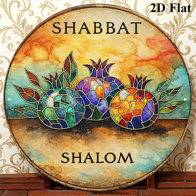 Art & Craft Paper For Kids - CIFBUY Hiasan Dinding Aluminium Vintage Tahan
