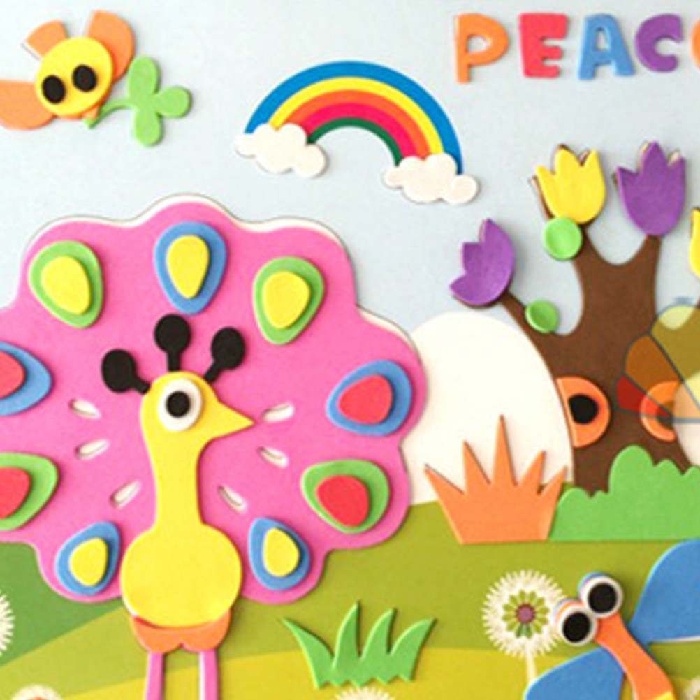 20 Lembar Kertas Busa Eva Berb - Art Craft With Paper ulasan dan harga