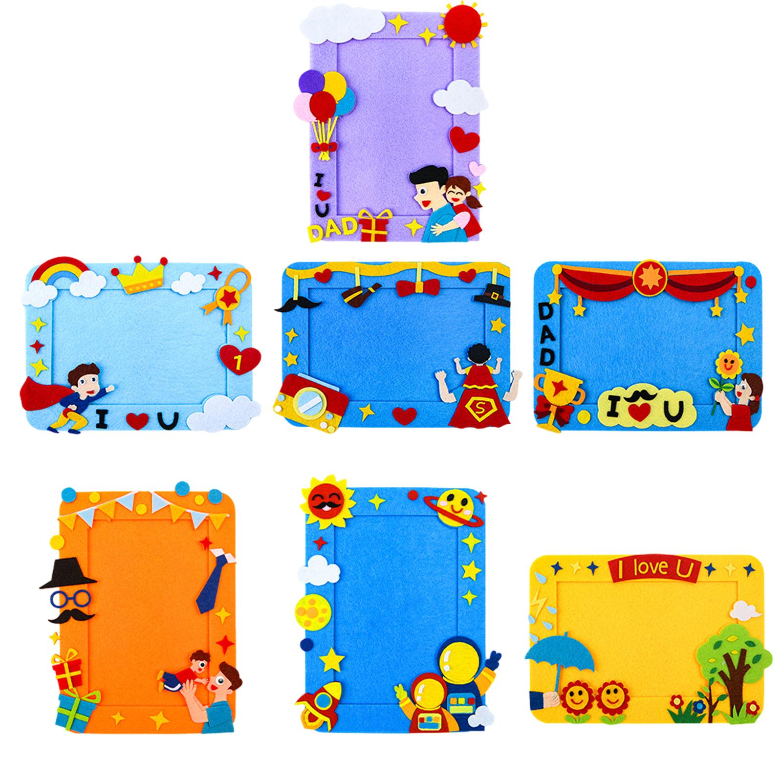Hadiah bingkai gambar DIY untu - Art And Craft For Father'S Day ulasan dan harga