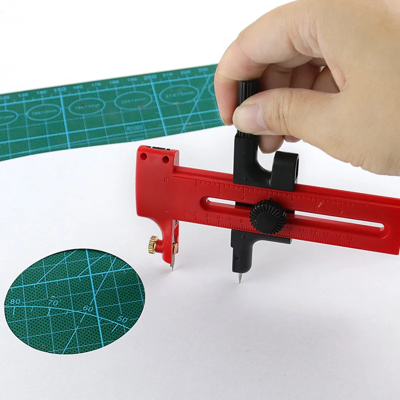 1 buah alat pemotong lingkaran - Art Craft With Paper ulasan dan harga