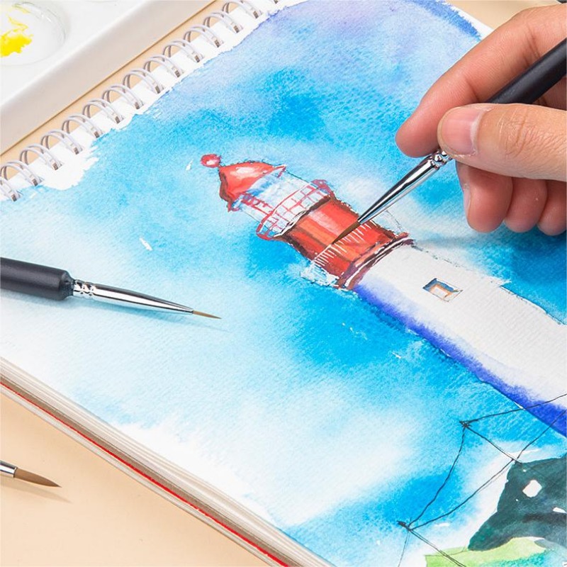 Kuas cat Halus Detail kait gar - Gouache Paint Set ulasan dan harga