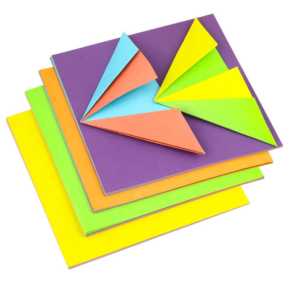 120 Lembar Kertas Origami Dua  - Art Craft With Paper ulasan dan harga