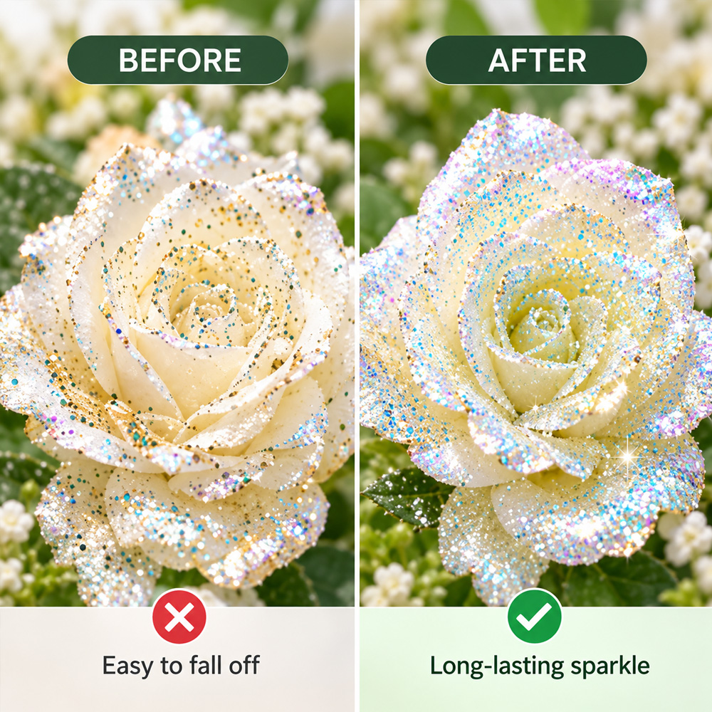 Paket Semprotan Glitter Bunga  - Art Craft Kit ulasan dan harga