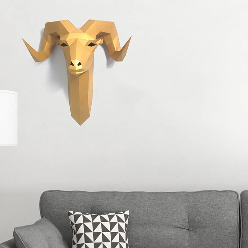Pra-potongan Bighorn liar domb - Art Craft Cardboard ulasan dan harga