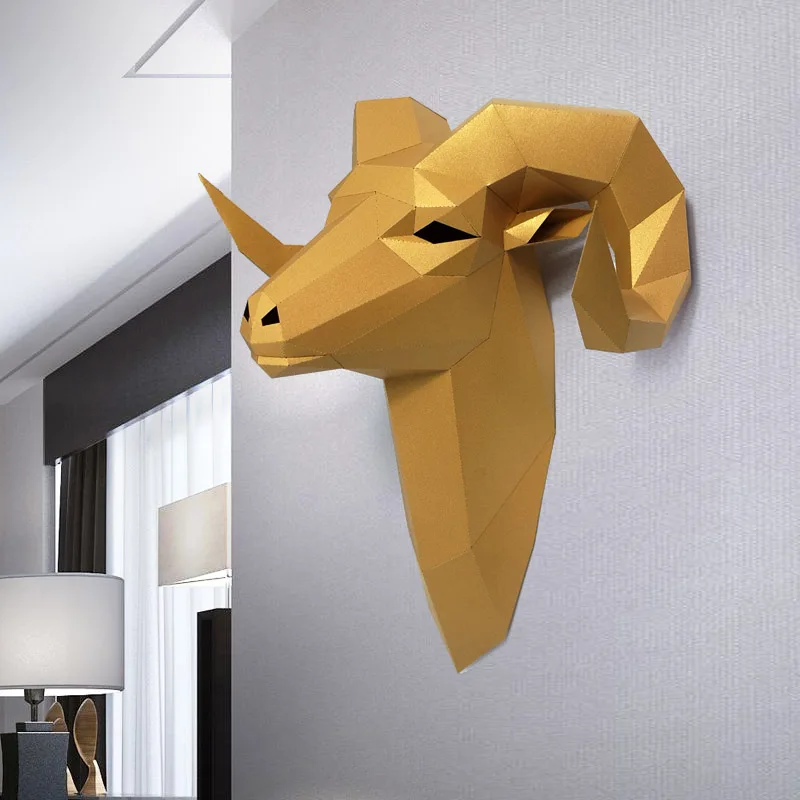 Pra-potongan Bighorn liar domb - Art Craft Cardboard ulasan dan harga