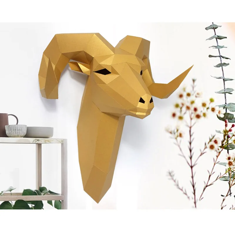 Pra-potongan Bighorn liar domb - Art Craft Cardboard ulasan dan harga