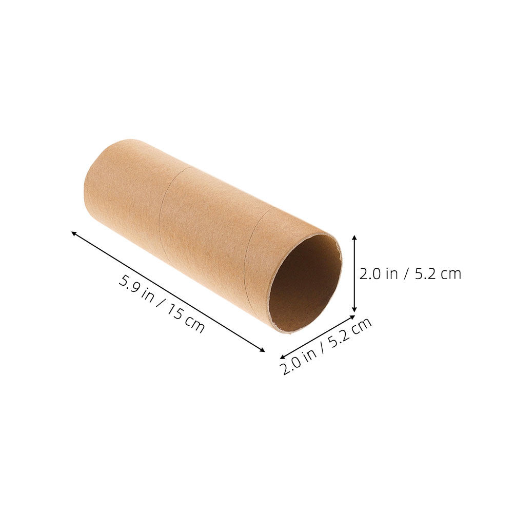 20 buah Tabung Kardus Kraft Se - Art Craft Cardboard ulasan dan harga
