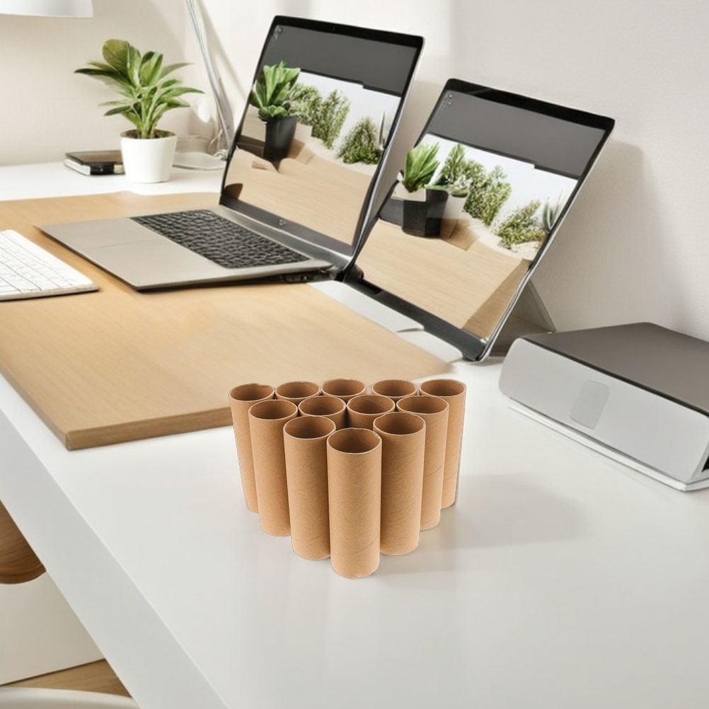 20 buah Tabung Kardus Kraft Se - Art Craft Cardboard ulasan dan harga