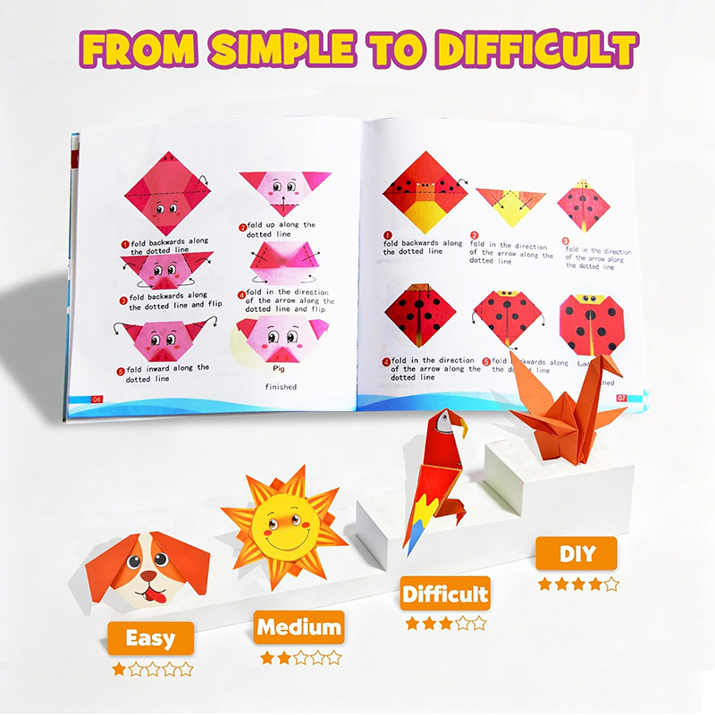 Kit Kerajinan Kertas Origami B - Art Craft With Paper ulasan dan harga
