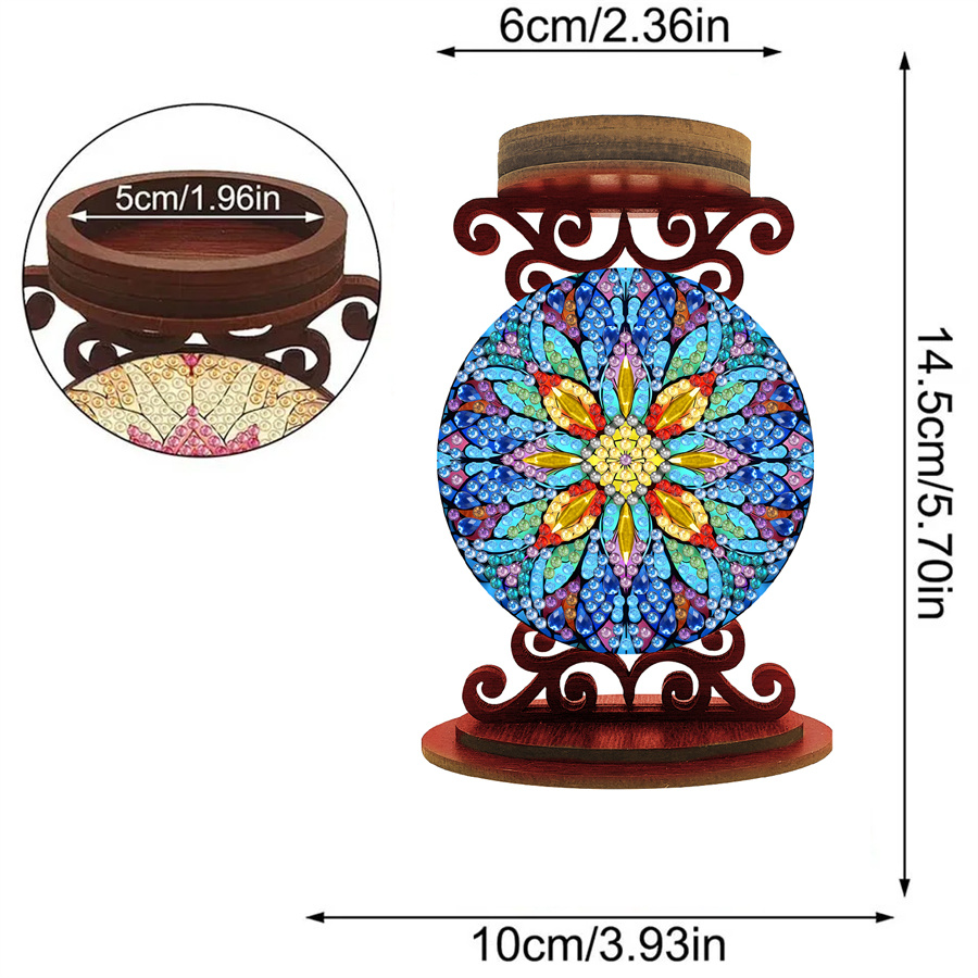 Tempat lilin berbentuk bunga,  - Art Craft Kit ulasan dan harga