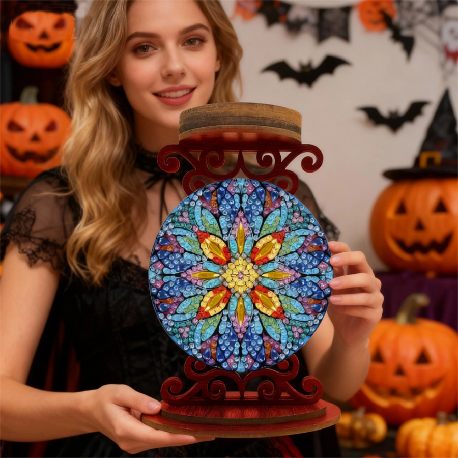 Tempat lilin berbentuk bunga,  - Art Craft Kit ulasan dan harga
