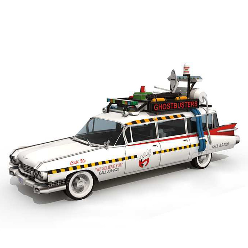 Ghostbusters Mobil Ecto-1A 1:2 - Art Craft Cardboard ulasan dan harga