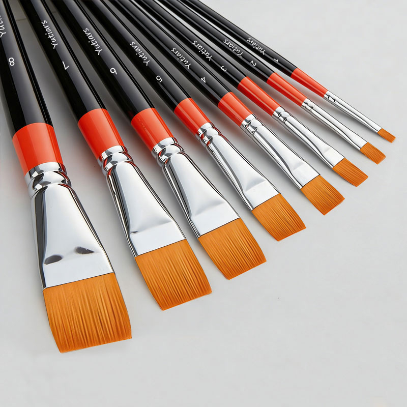 1 Buah Kuas Cat Datar Artis Bu - Gouache Paint Set ulasan dan harga
