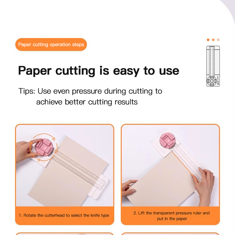 1 Buah Mesin Pemotong Kertas M - Art Craft With Paper ulasan dan harga