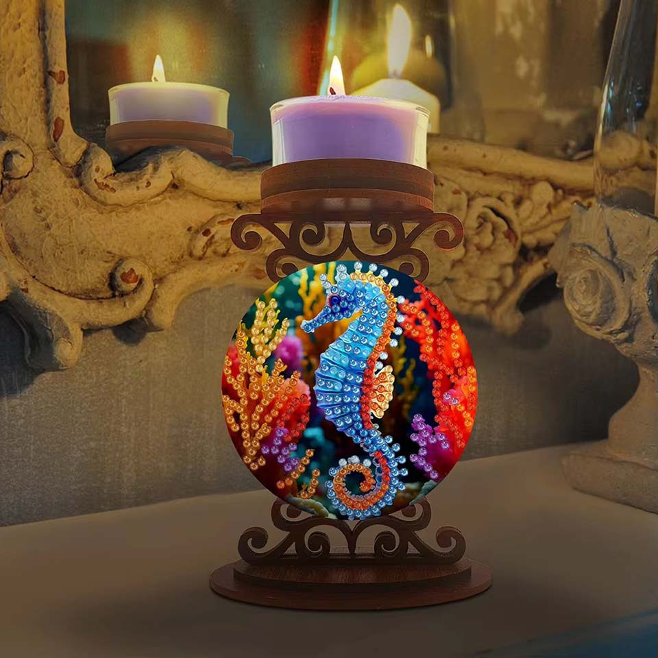Tempat lilin berbentuk kuda la - Art Craft Kit ulasan dan harga