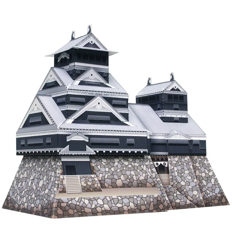 Kastil Kumamoto Jepang Model R - Art Craft Cardboard ulasan dan harga